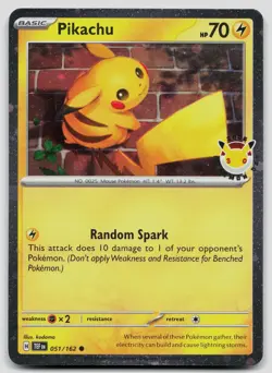 Pikachu (Pokemon Day 2026) 051/162 Miscellaneous Cards & Products Pokemon NM - Image 1