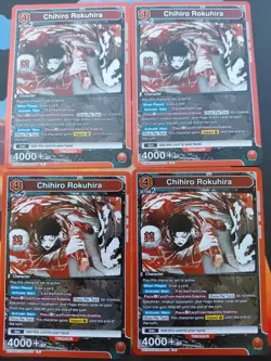 Bandai Union Arena Kagurabachi Chihiro Rokuhira 19-Card Trigger Lot Red - Image 3