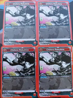 Bandai Union Arena Kagurabachi Chihiro Rokuhira 19-Card Trigger Lot Red - Image 4