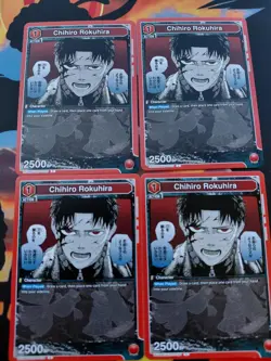 Bandai Union Arena Kagurabachi Chihiro Rokuhira 19-Card Trigger Lot Red - Image 5