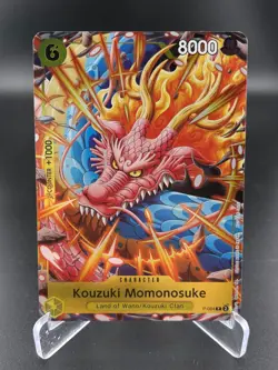 Kouzuki Momonosuke Event Pack Vol 4 P-064 Promo Card One Piece vLP - Image 1