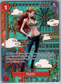 Nami (SP) OP01-016 English Awakening of the New Era - One Piece Card - LP - Image 1