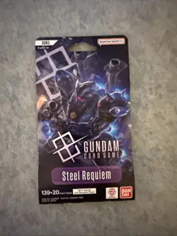Gundam Card Game Steel Requiem Booster Pack Lot Of 2 - Image 1