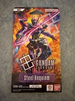 Gundam Card Game Steel Requiem Booster Pack Lot Of 2 - Image 3