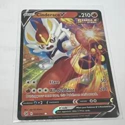 Cinderace V - 044/264 - Fusion Strike - NM - Pokemon Card - Image 1
