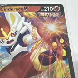 Cinderace V - 044/264 - Fusion Strike - NM - Pokemon Card - Image 5