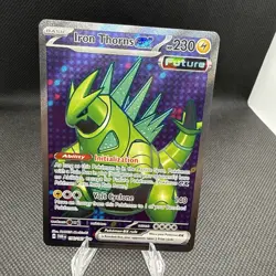 Iron Thorns ex 196/167 Holo Twilight Masquerade Full Art Pokemon Card NM 🔥🔥 - Image 1