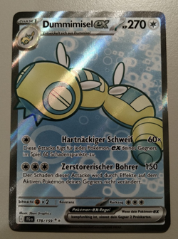 Pokemon Cards Dudunsparce & Lombrero Journey Together Holo German - Image 1