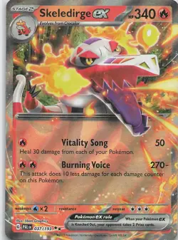 Skeledirge ex - Holo Promo SV: Scarlet & Violet Promo Cards 034 HP - Image 1