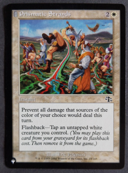 Prismatic Strands | MTG The List Reprints | NM | White Instant | - Image 1