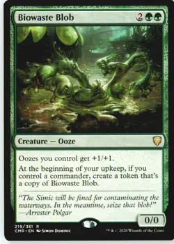 Biowaste Blob 219 Rare Commander Legends Near Mint - Image 2