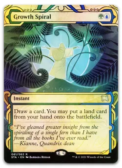 Growth Spiral #61 (Foil) (NM) Strixhaven STA Magic MTG - Image 1