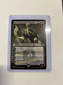 Ral Zarek, Guest Lecturer | Secrets of Strixhaven | NM | MTG - Image 1
