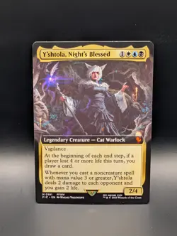 MTG - Y'shtola, Night's Blessed - Non-Foil EXTENDED ART - FIC #191 - Mythic - Image 1