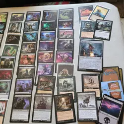 Commander Deck Magic the gathering -Loads of Pure Black Evil Offerings RATS Fun - Image 3