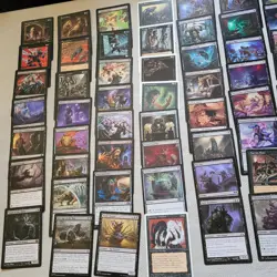 Commander Deck Magic the gathering -Loads of Pure Black Evil Offerings RATS Fun - Image 4