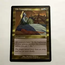 Vile Consumption - Magic the Gathering MtG - Invasion - MP - Image 1