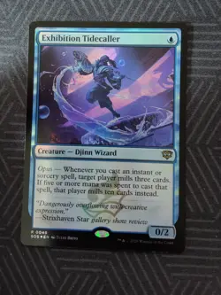 mtg exhibition tidecaller foil secrets of strixhaven - Image 1