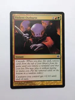MTG Violent Outburst (ARB) Alara Reborn Regular Common 63/145 - Image 1