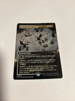 Barrensteppe Siege (Borderless) Tarkir: Dragonstorm Regular - Image 1