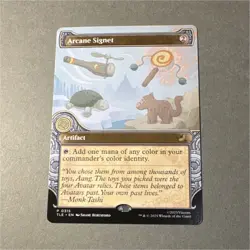 Wizards of the Coast Arcane Signet Artifact Promo Avatar: The Last Airbender - Image 1