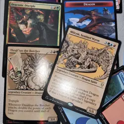 Commander Deck Magic the gathering - Ready to Play *Jeskai Wedge DRAGONS Tribal* - Image 1