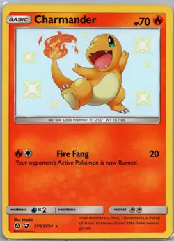 Charmander SV6/SV94 Baby Shiny - Hidden Fates - Pokemon Card - NM - Image 1