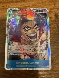 One Piece CCG Emporio Ivankov ST12-010 Starter Deck 12 Foil SR 4000/3 ENG - Image 1