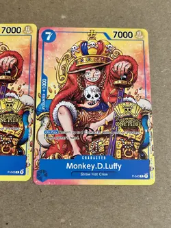 2x Monkey.D.Luffy 2nd Anniversary Tournament Stamped Promo One Piece - Image 3