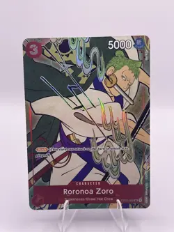 2024 ONE PIECE ENGLISH VERSION 1ST ANNIVERSARY SET #025 Roronoa Zoro - Image 1