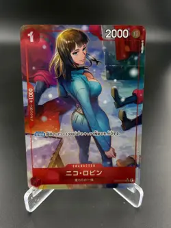 Nico Robin OP05-010 Full Art Premium Booster The Best One Piece JAPANESE NM - Image 1