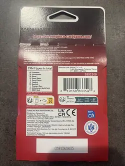 One Piece OP-13 CARRYING ON HIS WILL Sleeved Booster Pack - Factory Sealed - Image 2