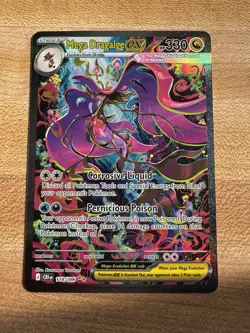 NEW Chaos Rising - Mega Dragalge EX Holo Card 118/086 - Image 2
