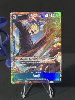 Bandai One Piece Card Game Sanji OP15-047 Character Alt Art Foil English 4000 - Image 1