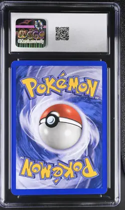 CGC 8.5 NM/MINT+ Electrode H7/H32 Aquapolis Holo Swirl Pokemon Card - Image 2