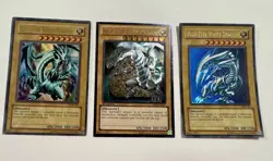 Blue-Eyes White Dragon 3 Card Lot Kaiba Collection Secret Rare Yu-Gi-Oh - Image 4