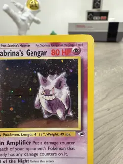 Sabrina's Gengar 14/132 Pokemon Gym Heroes Unlimited Holo Card - LP - Image 4
