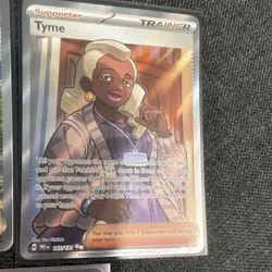 Pokemon Trainer Supporter Full Art Holo Card Lot Brassius Brock Tyme Eri Nemona - Image 4
