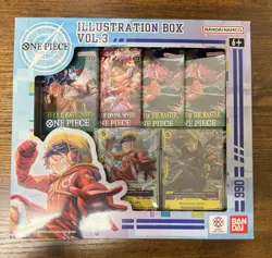 One Piece Card Game Illustration Box Vol. 3 Sealed Bandai English TCG - Image 1