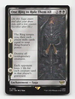 One Ring to Rule Them All Prerelease Cards #102 Rare - Image 1