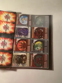 Bakugan Battle Brawlers Trading Cards Game Binder With 65+ Cards - Image 5