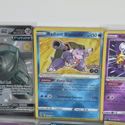 Lot of 8 Radiant Rare Pokemon Cards Different Sets Blastoise NM Rare - Image 4