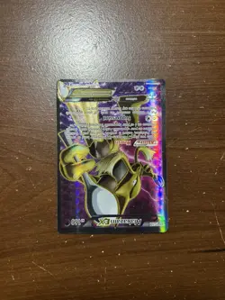 Alakazam EX 117/124 XY Fates Collide 2016 Full Art Pokemon Card TCG MP - Image 3
