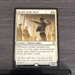 Wizards of the Coast MTG 10-Card Lot Mentor of the Meek, Leonin Arbiter O9 - Image 1