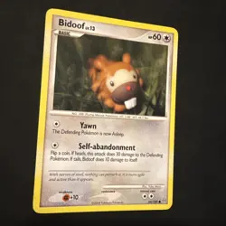 Bidoof Stormfront Regular Card 54/100 Series - Image 4