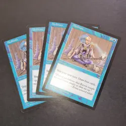 Meditate x4 Tempest MTG English Playset NM Authentic Magic Cards - Image 2