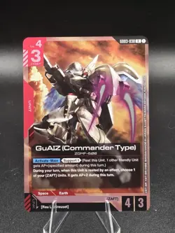 GuAIZ (Commander Type) GD03-038 R Steel Requiem Gundam Card Game English Unit - Image 1