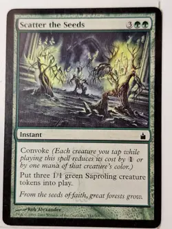 Scatter the Seeds - Ravnica: City of Guilds - Magic the Gathering MTG Nice! - Image 1
