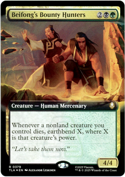 Beifong's Bounty Hunters (Extended Art Foil) 0379 Avatar: The Last Airbender TLA - Image 1