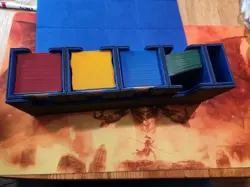 4 in 1 Commander Deck Box with Dice Tray for MTG - Trading Card Storage Box Hold - Image 1